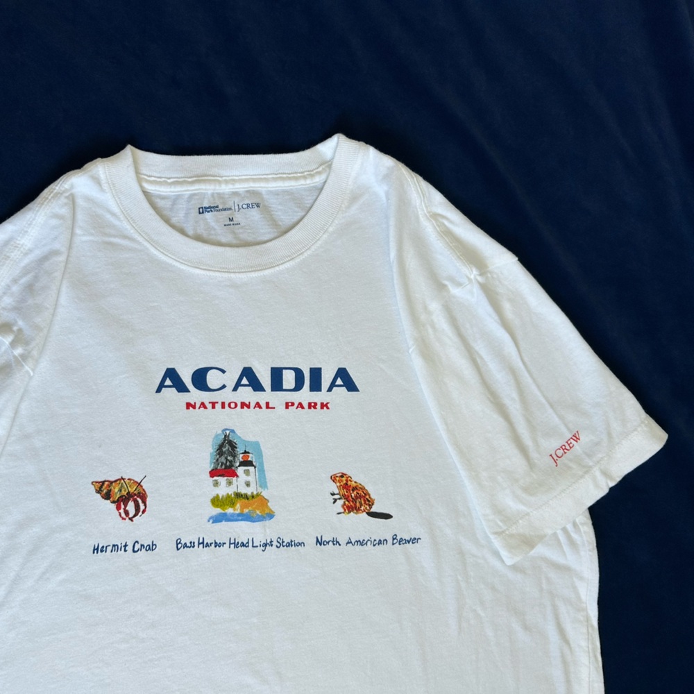 Men's printed J.crew T-shirt ( Medium)